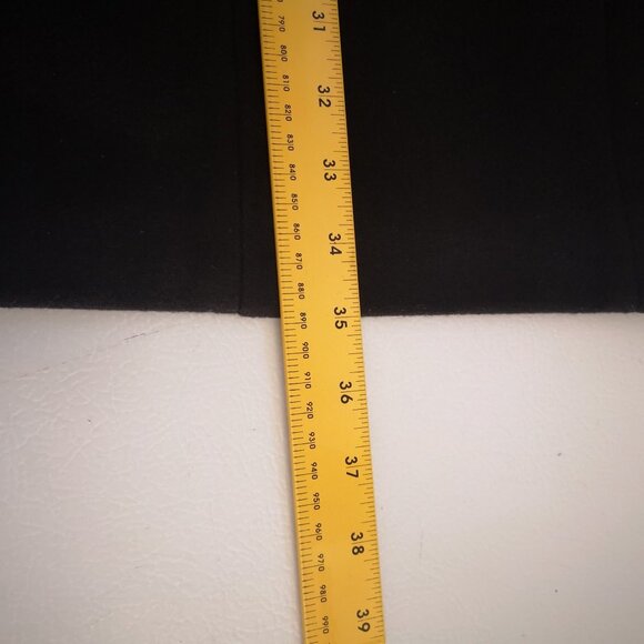 Reitmans Ladies Black Fully Lined 3 Button Closure Pea Coat - Picture 6 of 9